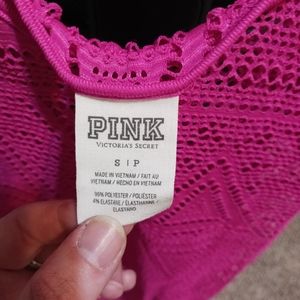 Pink. By Pink bathing suit cover